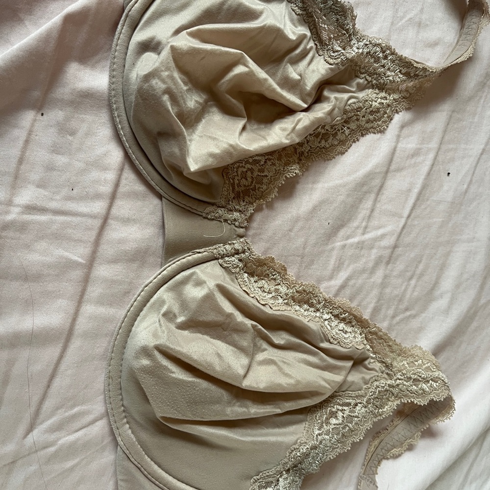 Elegant Cream Lace Bra